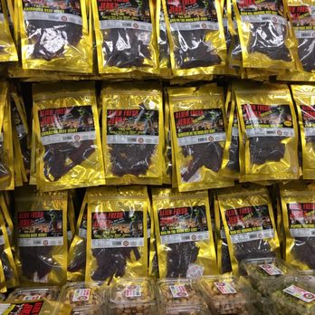 Alien Fresh Jerky - Just one shelve of beef jerky - Meat Shops Near Me - Baker, California Alien Fresh Jerky - Just one shelve of beef jerky - Meat Shops Near Me - Baker, California