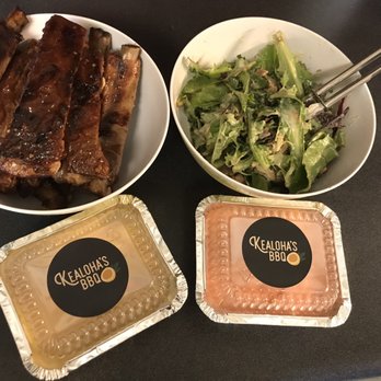 Kealoha's BBQ - Short Lilikoi BBQ Pork Ribs Plate Tossed Salad Lilikoi Cream Cheese Pie Mango pie - Barbeque Near Me - Denver, Colorado Kealoha's BBQ - Short Lilikoi BBQ Pork Ribs Plate Tossed Salad Lilikoi Cream Cheese Pie Mango pie - Barbeque Near Me - Denver, Colorado