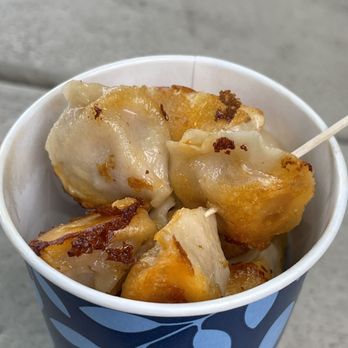 Lily's Food Cart - Baby dumplings are SOOOOOO GOOOOD. And the noodles were so flavorful! - Noodles Near Me - Freeport, Maine