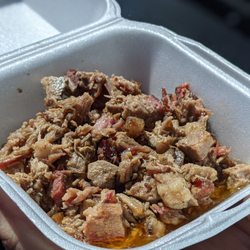 Sinister Swine - Chopped brisket (for their sandwich)