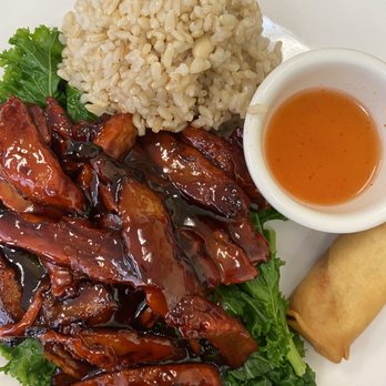 Pinellia Vegan Asian Restaurant - L18. Vegan BBQ Ribs Lunch Special - Vegan Near Me - South Bend, Indiana
