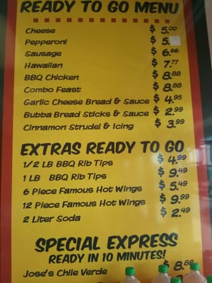 Menu photo 4 The Daddy's Pizza Las Vegas, NV Menu photo 4 The Daddy's Pizza Las Vegas, NV