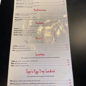 Tappi's Cafe - menu - Cafes Near Me - El Cajon, California Tappi's Cafe - menu - Cafes Near Me - El Cajon, California