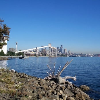 Terminal 91 Bike Path - First major view from the trail - Parks Near Me - Seattle, Washington Terminal 91 Bike Path - First major view from the trail - Parks Near Me - Seattle, Washington
