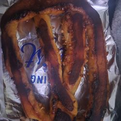 Auntie Anne's - Burnt almond crunch pretzel