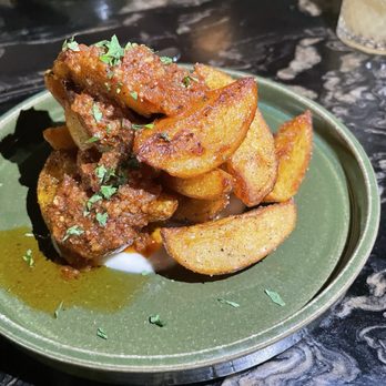 Red Herring Restaurant & Bar - Crispy potatoes. Sicilian Peso - Bars Near Me - Waco, Texas Red Herring Restaurant & Bar - Crispy potatoes. Sicilian Peso - Bars Near Me - Waco, Texas