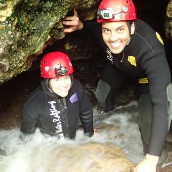 Legendary Black Water Rafting Co. - Happy smiles upon exiting the cavern and seeing sunlight again! - Climbing Near Me - Waitomo, WKO