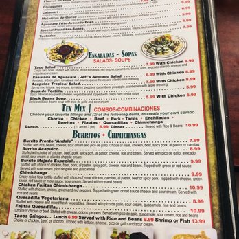 Bahia De Acapulco - Menu - Mexican Near Me - Freehold, New Jersey