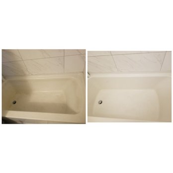 Yasmin's Cleaning Services - Tub..before and After! - Home Cleaning Near Me Yasmin's Cleaning Services - Tub..before and After! - Home Cleaning Near Me