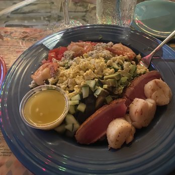 The Bubble Room - The Mermaid salad - Desserts Near Me - Captiva, Florida The Bubble Room - The Mermaid salad - Desserts Near Me - Captiva, Florida