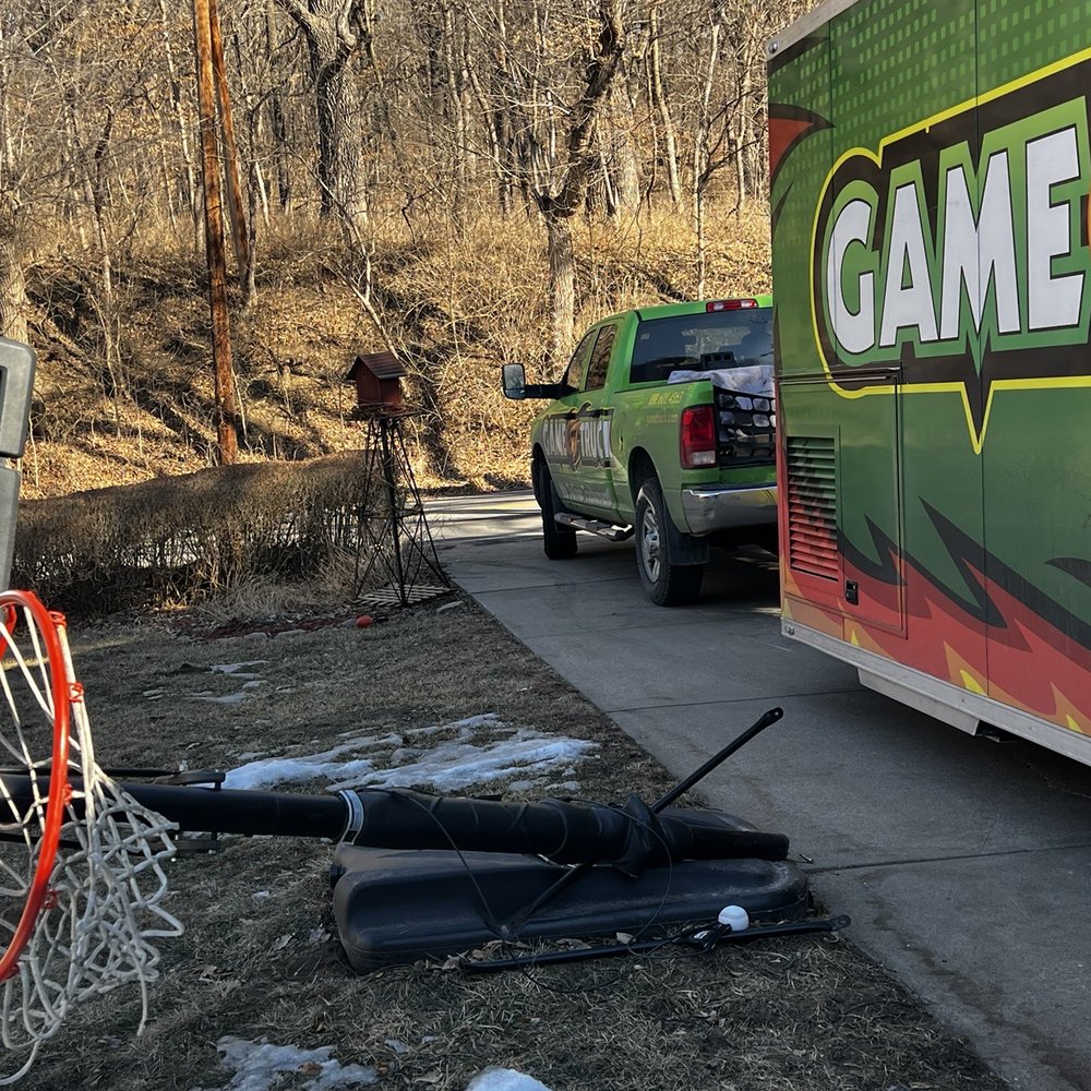 GameTruck Omaha - Broken basketball hoop. - Game Truck Rental Near Me GameTruck Omaha - Broken basketball hoop. - Game Truck Rental Near Me