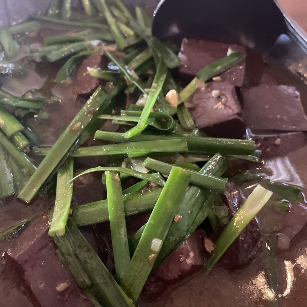 Kue's Chinese Kitchen and Bar - Satay Pork Blood - Chinese Near Me - Alhambra, California