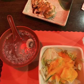 Fancy Sushi & Grill - Miso Soup and Kani Salad - Sushi Bars Near Me - Neptune Beach, Florida Fancy Sushi & Grill - Miso Soup and Kani Salad - Sushi Bars Near Me - Neptune Beach, Florida