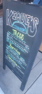 Menu photo 2 Kique’s Taqueria Long Beach, CA Menu photo 2 Kique’s Taqueria Long Beach, CA