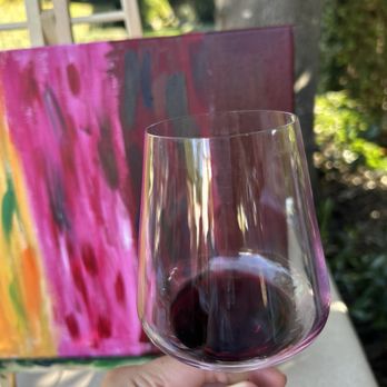 Casa del Herrero - I wasn't quite able to capture the tone of this Merlot, but I sure did enjoy drinking it! - Museums Near Me - Montecito, California Casa del Herrero - I wasn't quite able to capture the tone of this Merlot, but I sure did enjoy drinking it! - Museums Near Me - Montecito, California