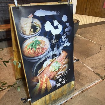 Ishin Udon - Outside sign - Japanese Near Me - Houston, Texas Ishin Udon - Outside sign - Japanese Near Me - Houston, Texas