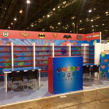 SpeedPro Imaging - DC Comics Trade Show Booth - All figures and graphics cut by SpeedPro Imaging of Rahway. - Printing Services Near Me - Rahway, New Jersey
