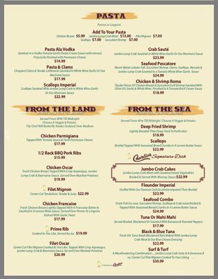 Menu photo 7 Charlie's Bar & Restaurant Somers Point, NJ