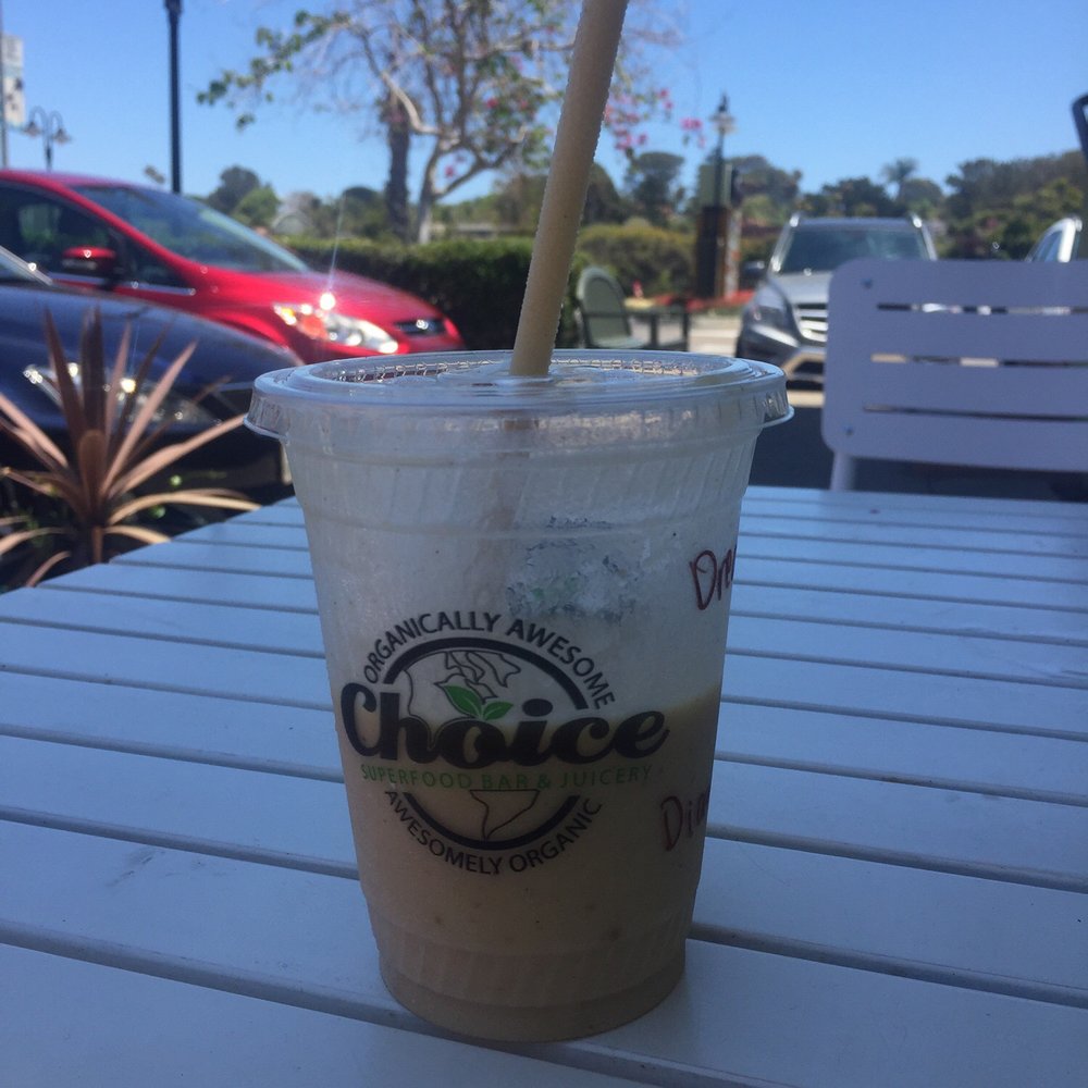 Choice juicery - Orange dreamiscle ~ nothing added  delicious! $8 kinda pricey but WORTH IT - Vegan Near Me - Solana Beach, California