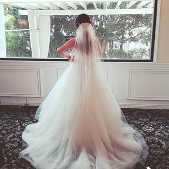 Kara Wedding - Dress, veil, ribbon, and hair piece. All from Kara. - Bridal Near Me - Los Angeles, California Kara Wedding - Dress, veil, ribbon, and hair piece. All from Kara. - Bridal Near Me - Los Angeles, California