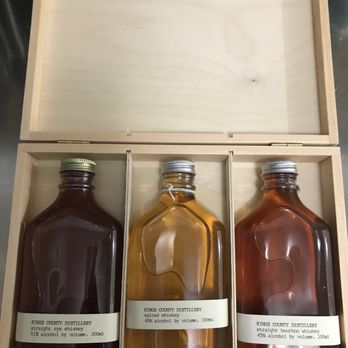 Kings County Distillery - Custom gift box for a Christmas present - Distilleries Near Me - Brooklyn, New York