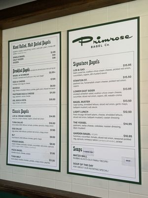 Primrose Bagel Co by null