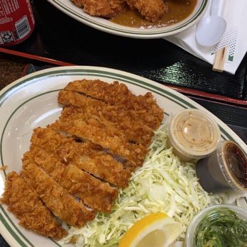 Tokyo Shokudo - Pork cutlet plate (bottom) and Champion curry (above) - Japanese Near Me - Arlington Heights, Illinois
