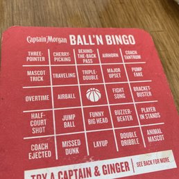 This is the bingo game I referred to..