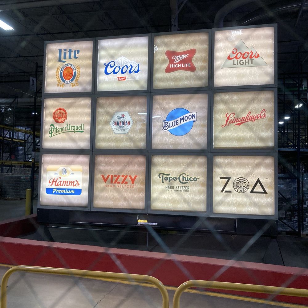 Miller Brewery Tour - Brands of the parent company - Beer Tours Near Me - Milwaukee, Wisconsin