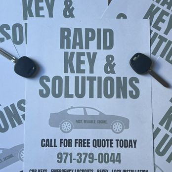 Rapid Key & Solutions - Call today! - Keys & Locksmiths Near Me - Portland, Oregon Rapid Key & Solutions - Call today! - Keys & Locksmiths Near Me - Portland, Oregon
