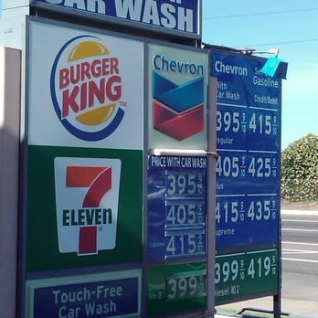 Chevron - Chevron street sign - Gas Stations Near Me - Sacramento, California