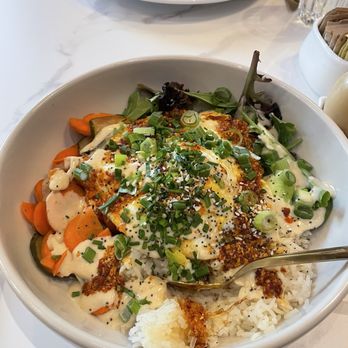 Hope Breakfast Bar - Minneapolis North Loop - Sunrise Chili Crunch Bowl - V DF GF - Breakfast & Brunch Near Me - Minneapolis, Minnesota