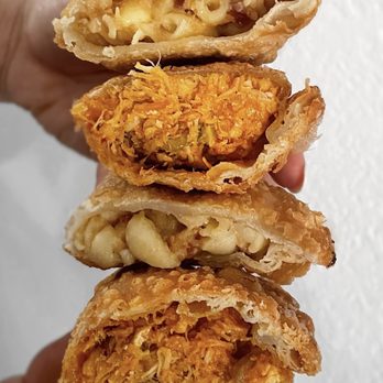 Island Empanada - Merrick - Bacon Mac and Cheese Empanada - Latin American Near Me - Merrick, New York