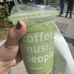 Matcha latte Matcha latte