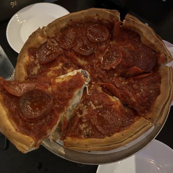 Giordano's - Double Pepperoni - Deep Dish - Pizza Near Me - Chicago, Illinois Giordano's - Double Pepperoni - Deep Dish - Pizza Near Me - Chicago, Illinois