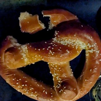 Alamo Drafthouse Cinema South Lamar - Pretzel partially eaten - Cinema Near Me - Austin, Texas