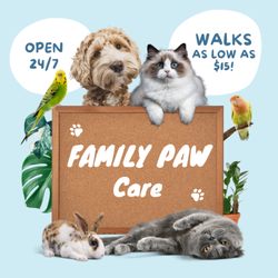 Family Paw Care - Family Paw Care is available 24/7 for your pet's needs!