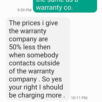 AnD Electric - Proof of customer neglect. - Electricians Near Me