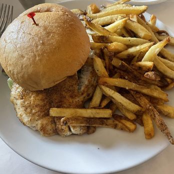 Anjou Restaurant - Redfish Sandwich blackened - French Near Me - Ridgeland, Mississippi Anjou Restaurant - Redfish Sandwich blackened - French Near Me - Ridgeland, Mississippi