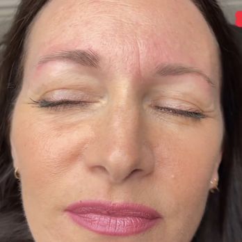 Paris Elyse - Before - brows, no makeup - Skin Care Near Me - Ventura, California