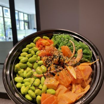 Poke Zone - Salmon and Yellowtail bowl - Sushi Bars Near Me - Oakland, California