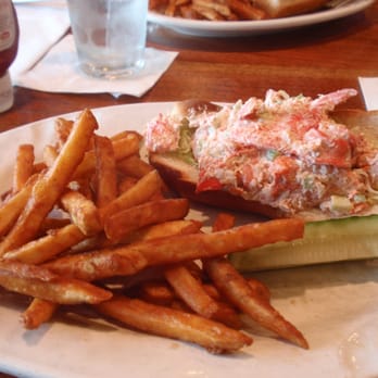 The Landing Restaurant - Lobster Salad Roll - Seafood Near Me - Marblehead, Massachusetts