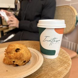 signature scone and small drip coffee signature scone and small drip coffee