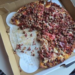 Raina’s Red Onion - Meat Lovers pizza