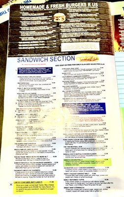 Menu photo 1 Mike's Place Kent, OH Menu photo 1 Mike's Place Kent, OH