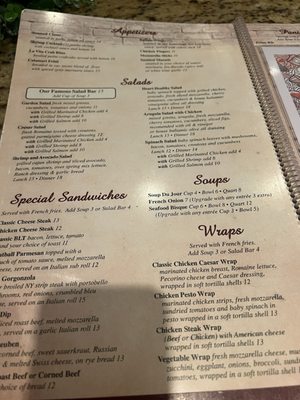 Menu photo 2 La Vita Vineland, NJ Menu photo 2 La Vita Vineland, NJ