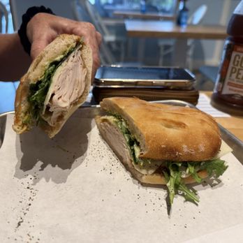Penellie’s Cafe - Turkey & Asiago Sandwich - Salad Near Me - Hobe Sound, Florida