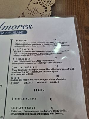 Menu photo 7 Amores Claremont, CA