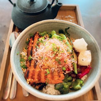 Goen Dining + Bar - Salmon Ochazuke - Pan Asian Near Me - Kailua, Hawaii