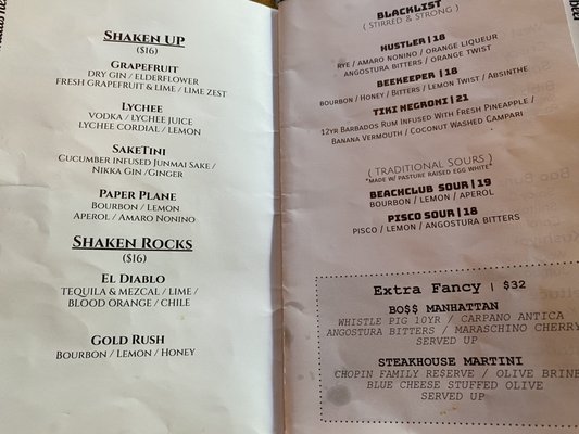 Menu photo 1 There Telluride, CO